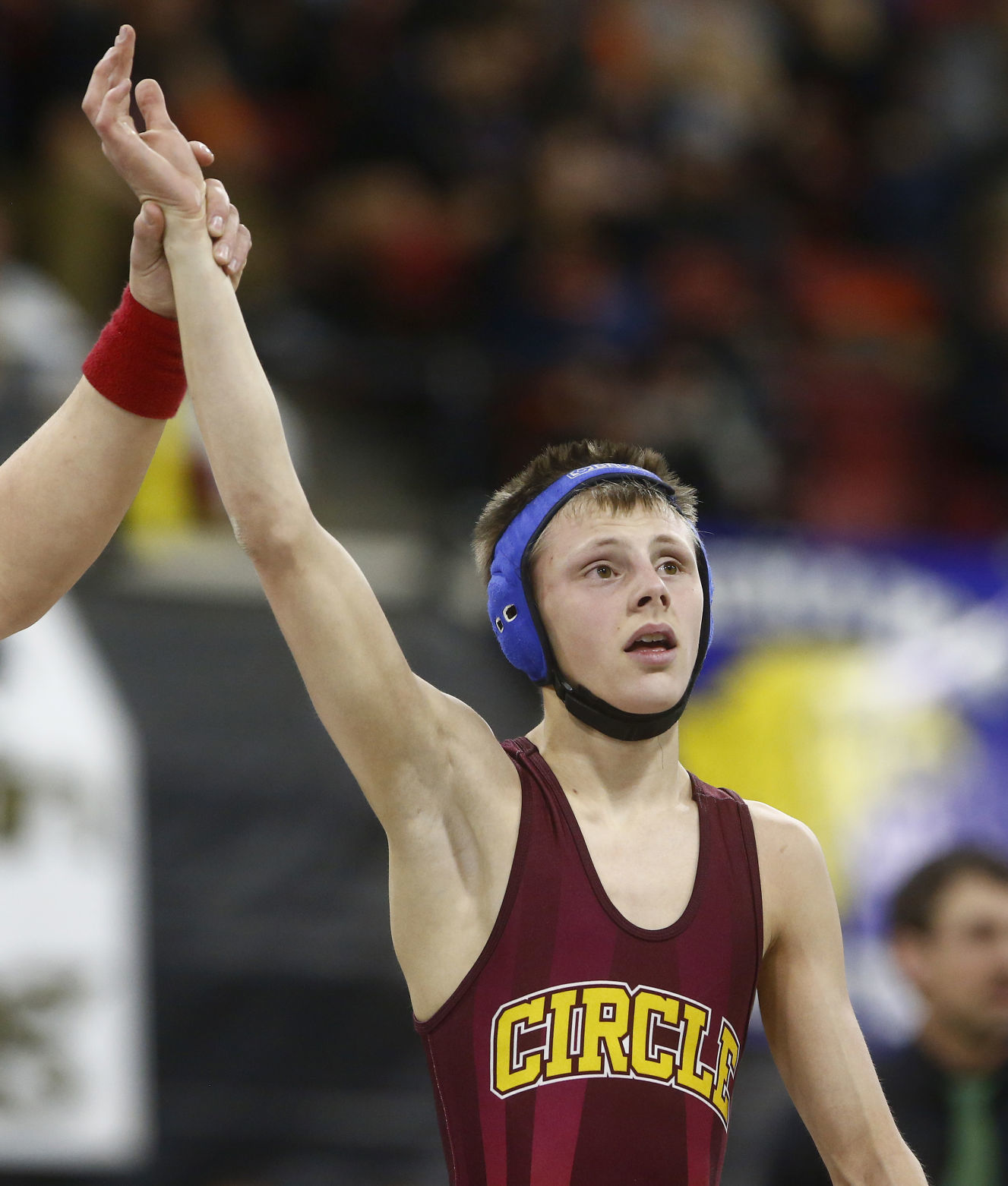 Championship round of state wrestling